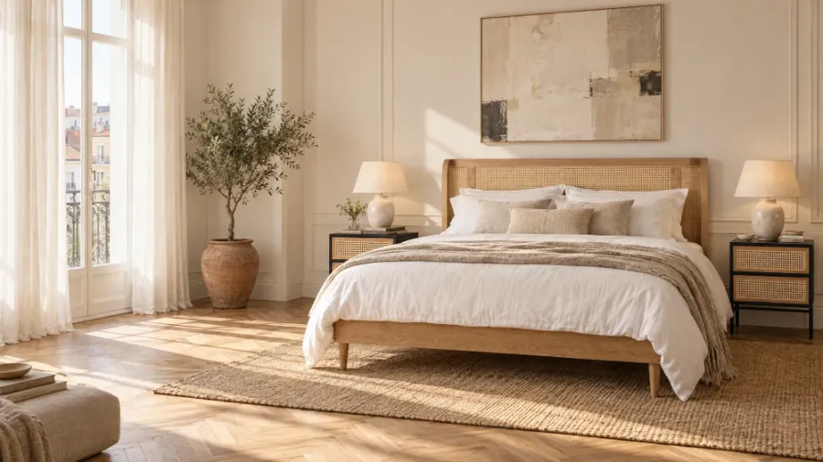 Quarto com Cama Denmark Curva Palhinha, Homes in Heaven