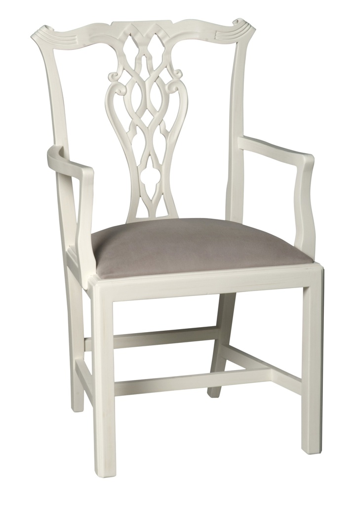 CADEIRA CHIPPENDALE C/BRAÇOS