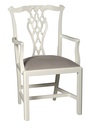 CADEIRA CHIPPENDALE C/BRAÇOS