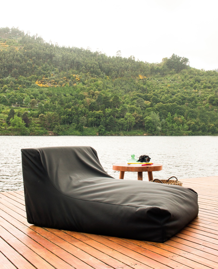PUFF CHAISE COPENHAGEN BLACK (EXT)