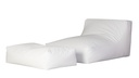PUFF CHAISE COPENHAGEN WHITE (EXT)