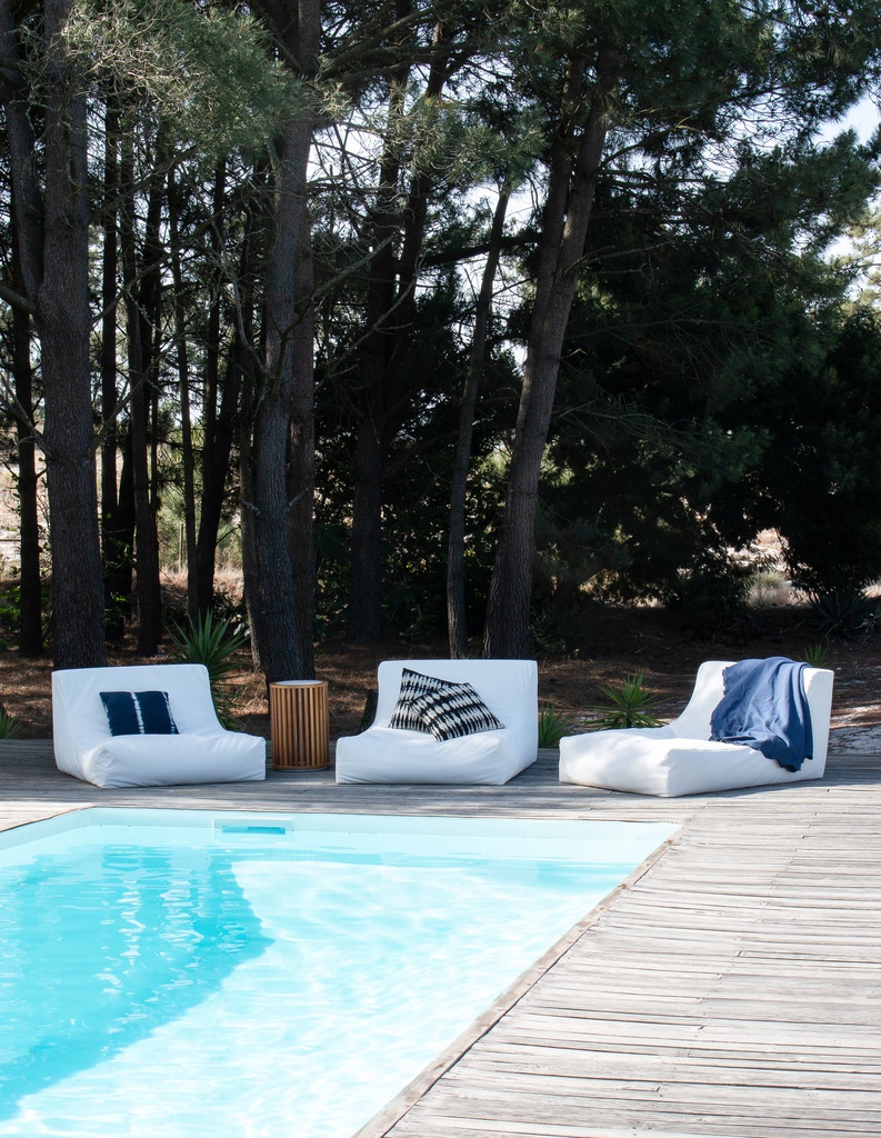 PUFF CHAISE COPENHAGEN WHITE (EXT)