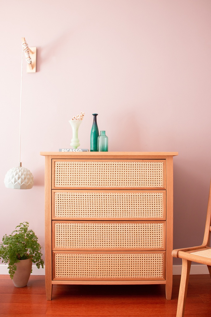 COMODA VERANO C/PALHINHA 80CM