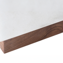 MESA CENTRO HEPBURN MARMORE BRANCO IBIZA
