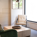 MESA CENTRO HEPBURN MARMORE BRANCO IBIZA