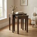 MESA LATERAL PARIS SOFA (SET 2) FUMEE OAK