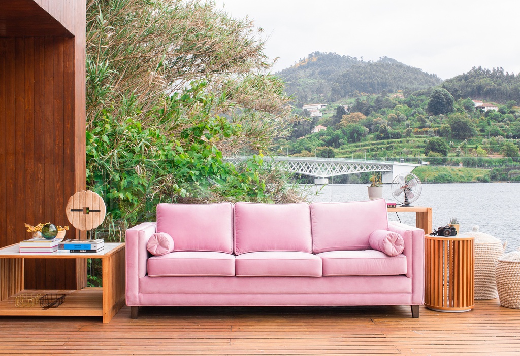 MESA LATERAL RIO MARMORE BRANCO IBIZA