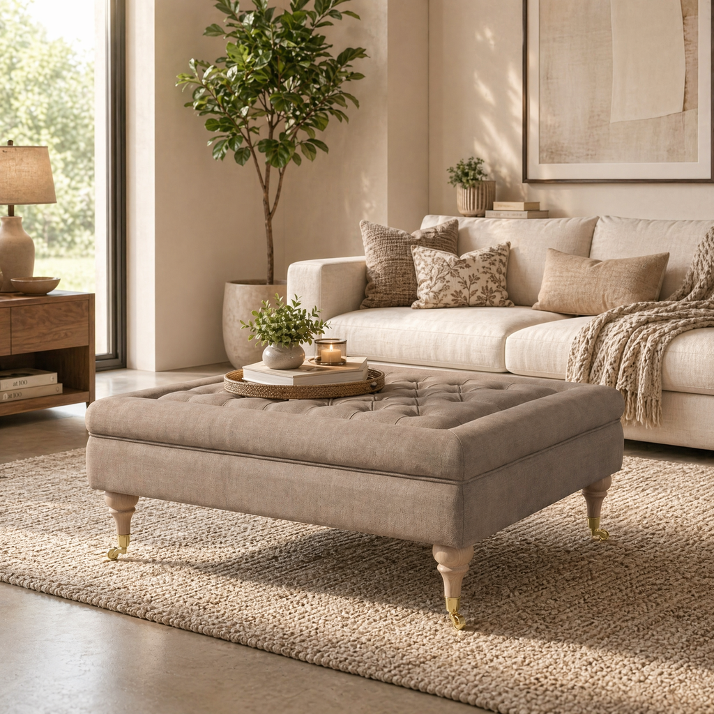 MESA CENTRO PARIS 100*070 CM CAPITONE
