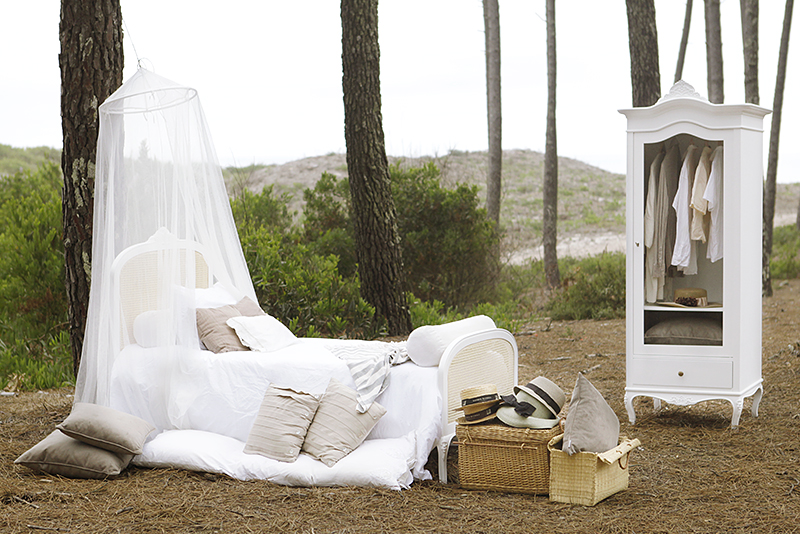 CAMA ANTOINETTE C/PALHINHA