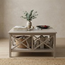 MESA CENTRO BRAGANZA LIGHT GREY