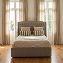 CAMA HAMPTONS CAPITONE 140 CM