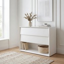 CÓMODA EYEGROUSE WHITE LACQUER
