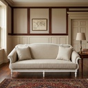 CANAPE COLONIAL ALL WHITE