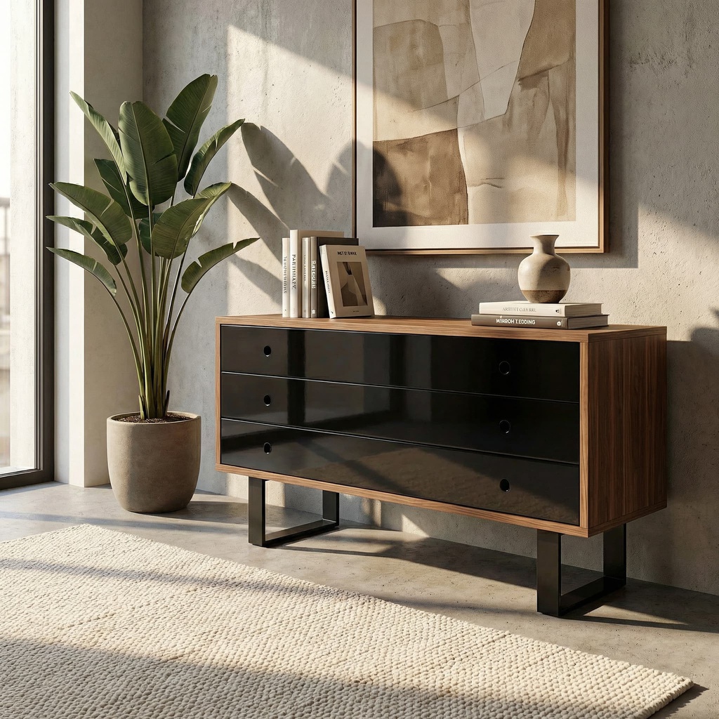 CÓMODA HEPBURN WALNUT