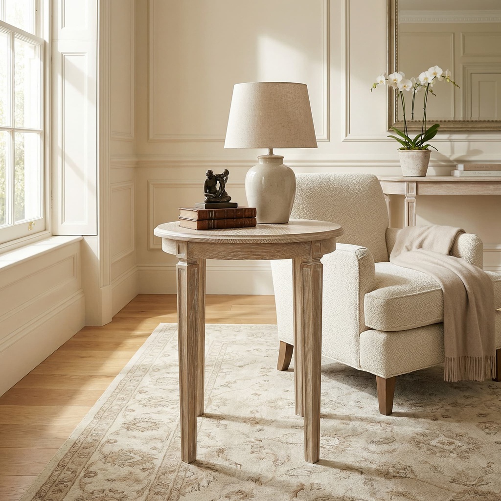MESA LATERAL PARIS DM 055 CM CERUSED OAK