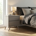 MESA CABECEIRA DENMARK 2 GAV LIGHT GREY