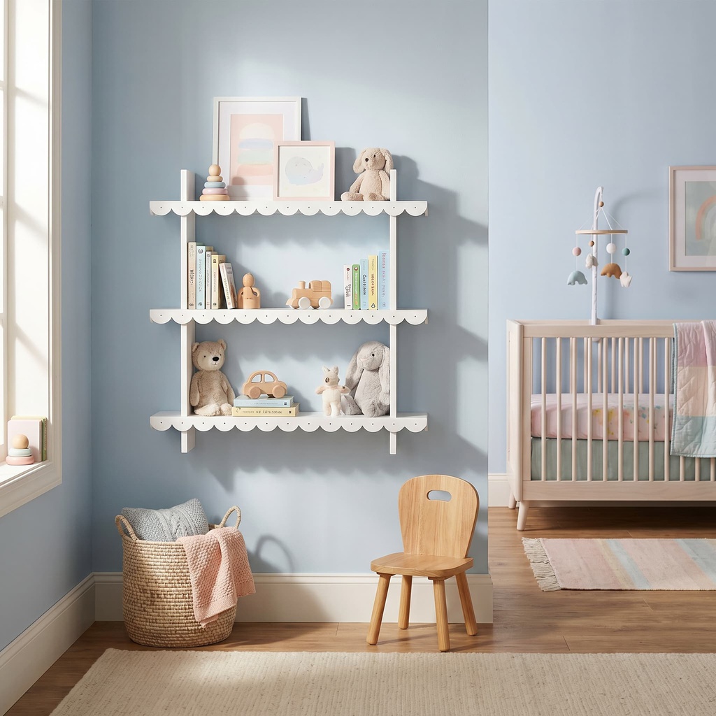 PRATELEIRA TRIPLA PETITTE ALL WHITE