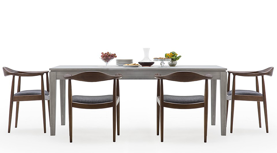 MESA JANTAR NEW VOGUE 200*100 CM C/ EXT 50CM