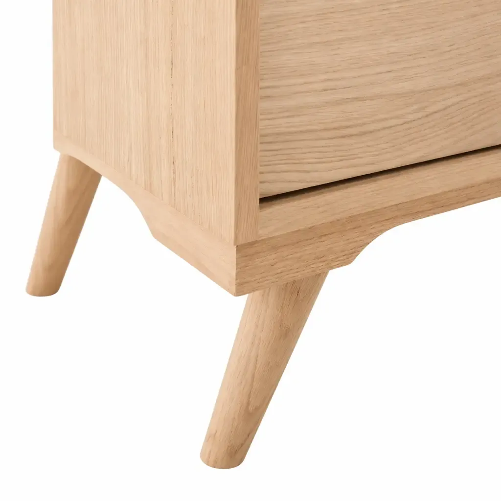 Mesa Cabeceira Denmark 2 Gavetas Madeira