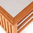 Mesa de Centro Rio Mármore Branco Ibiza