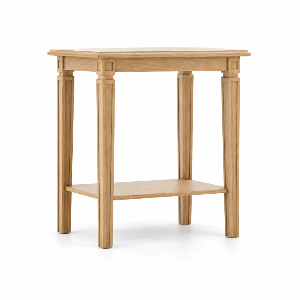 Mesa Lateral Paris Retangular Carvalho