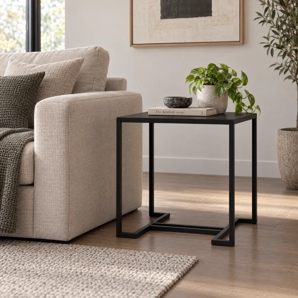 Mesa Lateral Aspen Quadrada