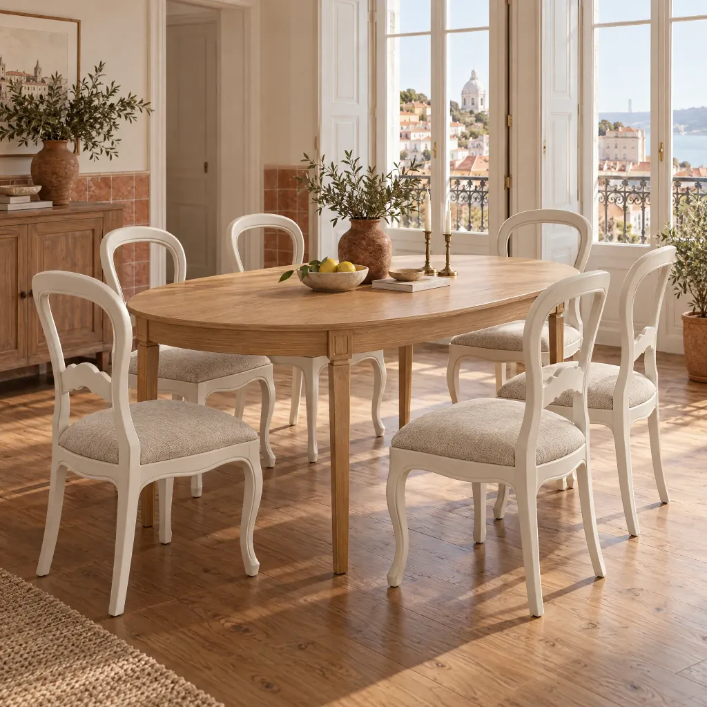 Mesa de Jantar Paris Oval