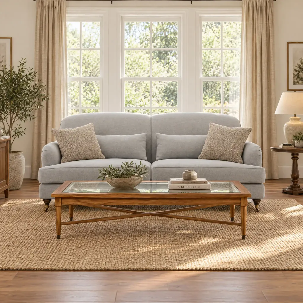 Mesa de Centro Lima Retangular Natural Oak