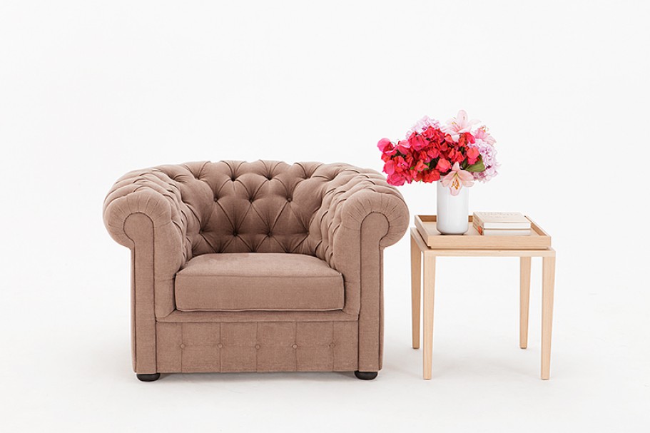 SOFA SINGLE CHESTERFIELD 