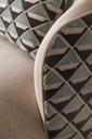 CADEIRAO HEPBURN BLACK MATE TECIDO KA