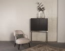 BAR CABINET EYEGROUSE BLACK MATE