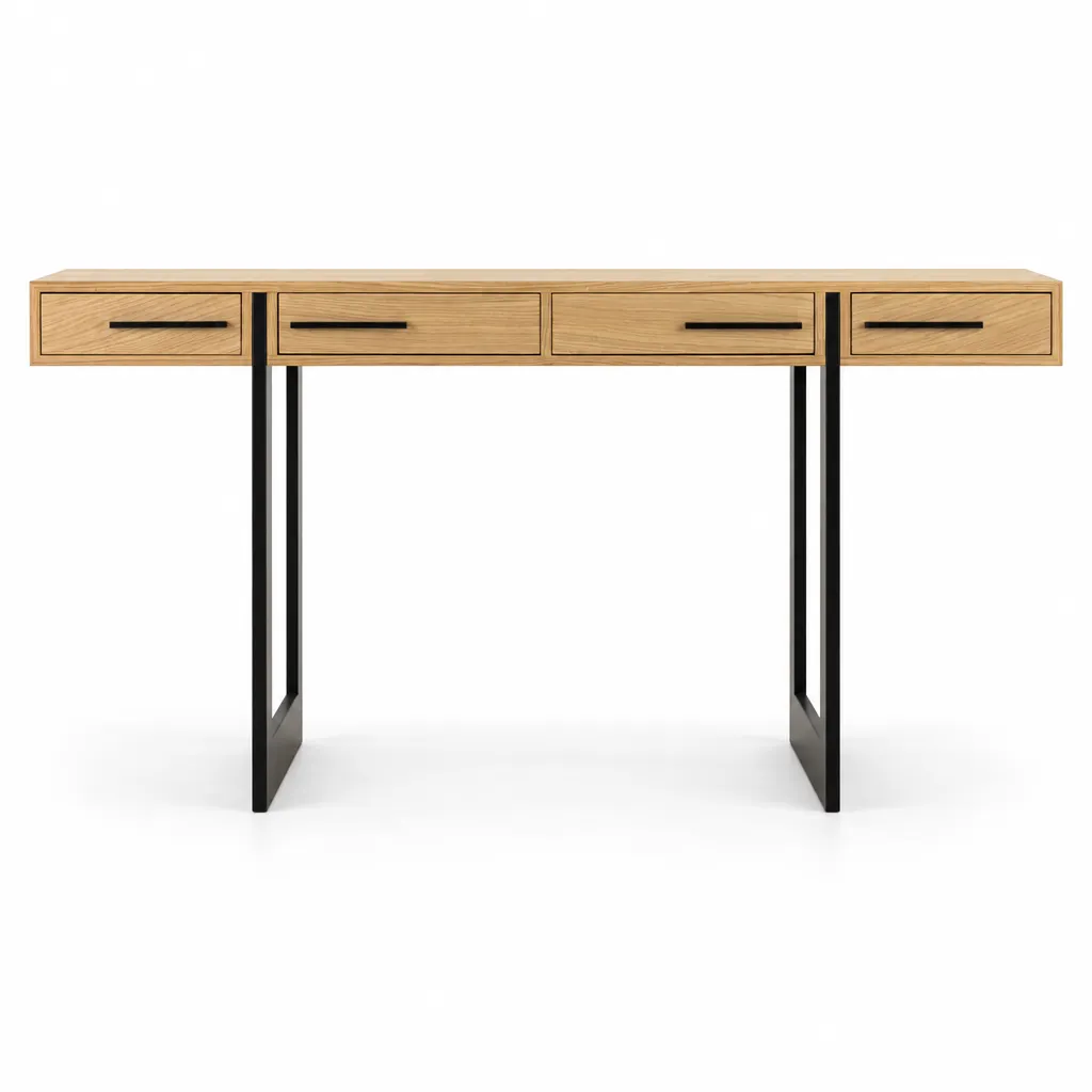 [34265001090] Secretária Hepburn (090 Natural Oak)