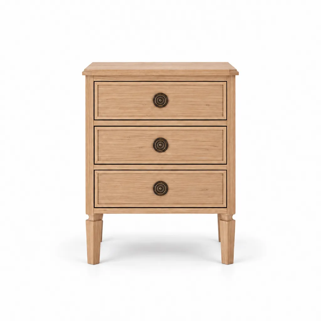 [3211013090] MESA CABECEIRA ALLEGRA 3 GAV (090 Natural Oak)