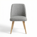 CADEIRA ASPEN NATURAL OAK TECIDO PO