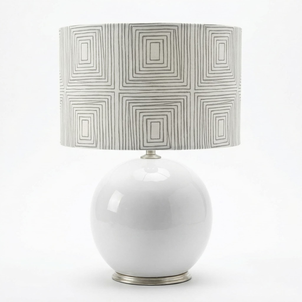 [8104903024] CANDEEIRO ESFERA 30/30CM. COMPL. PLATA