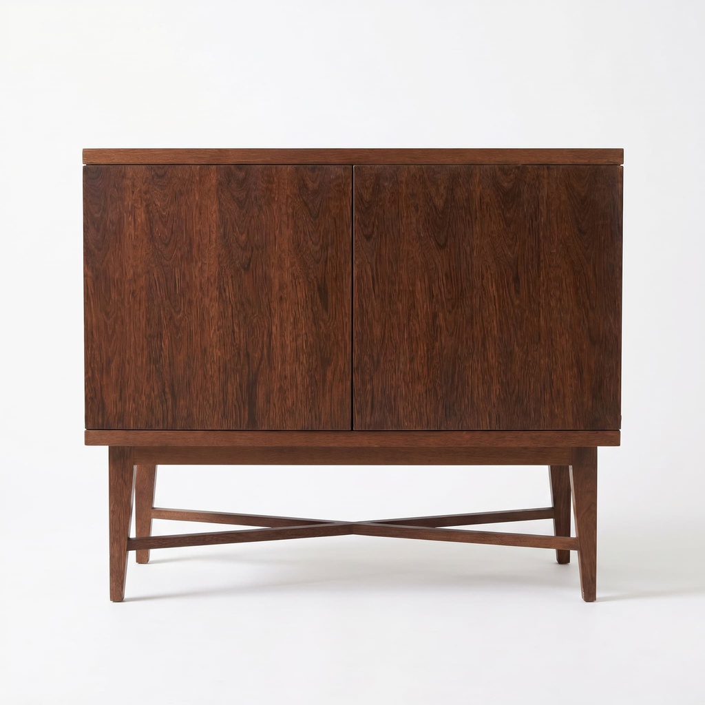 [8155906001] TV CABINET PARA MINI BAR WALNUT
