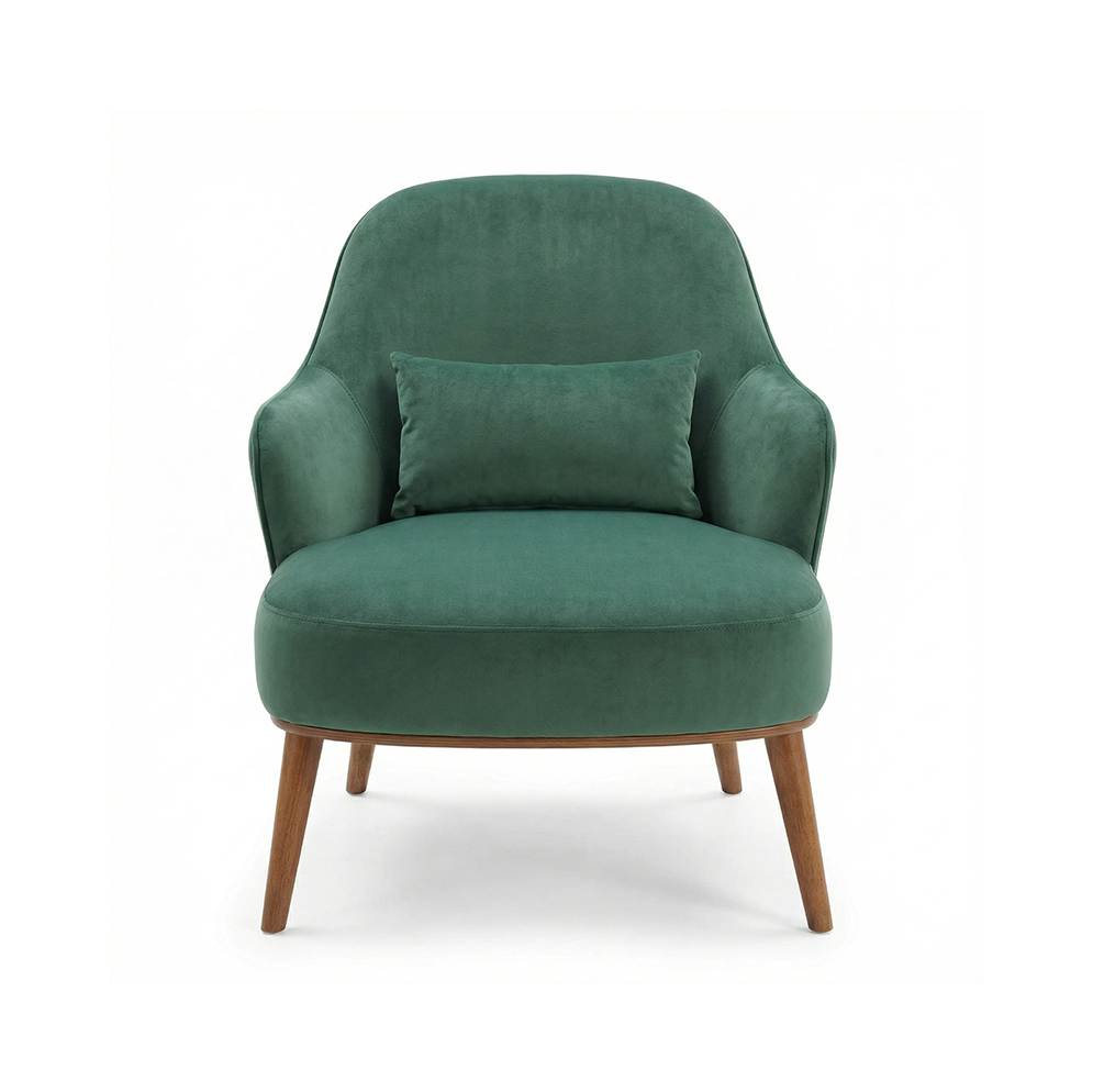 [114366111998] CADEIRÃO HEPBURN WALNUT TECIDO HiH