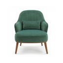 CADEIRÃO HEPBURN WALNUT TECIDO HiH