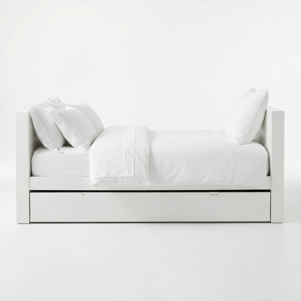[4085304050] CAMA TENTOP ESPECIAL C/GAV 140*190 CM ALL WHITE