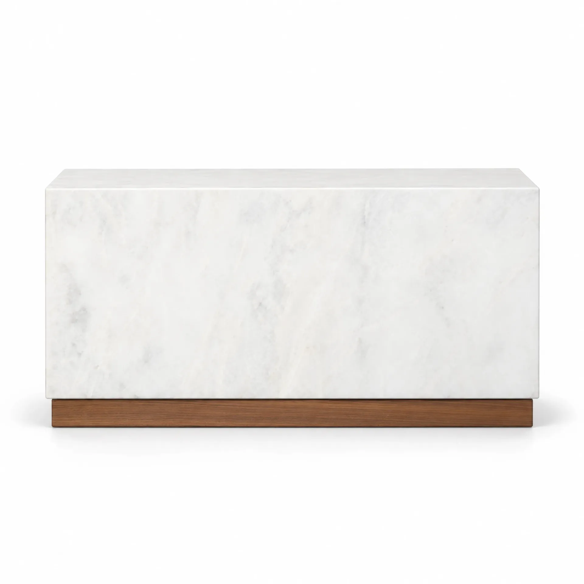 Mesa de Centro Hepburn Mármore Branco Ibiza