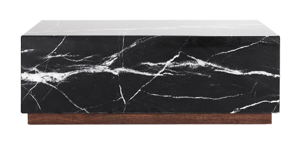 MESA CENTRO HEPBURN MARMORE NERO MARQUINA