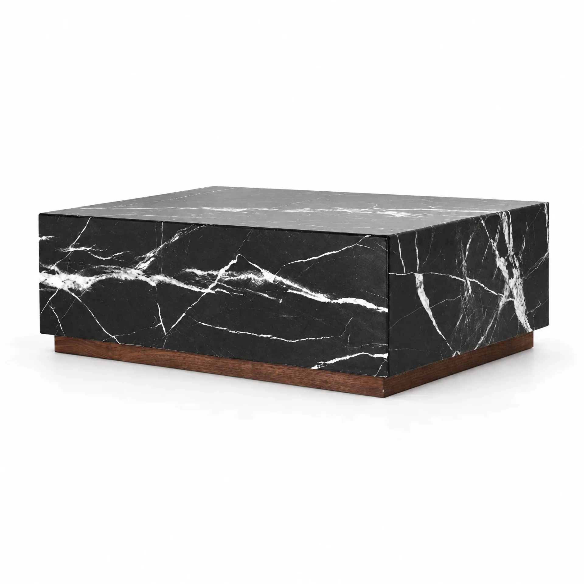 [33436906] Mesa de Centro Hepburn Mármore Nero Marquina