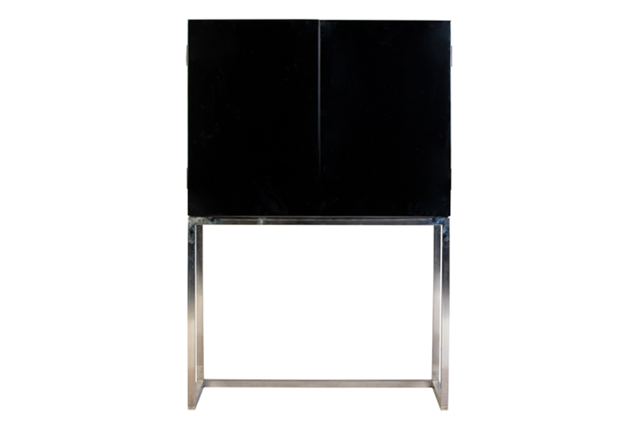 BAR CABINET EYEGROUSE BLACK MATE