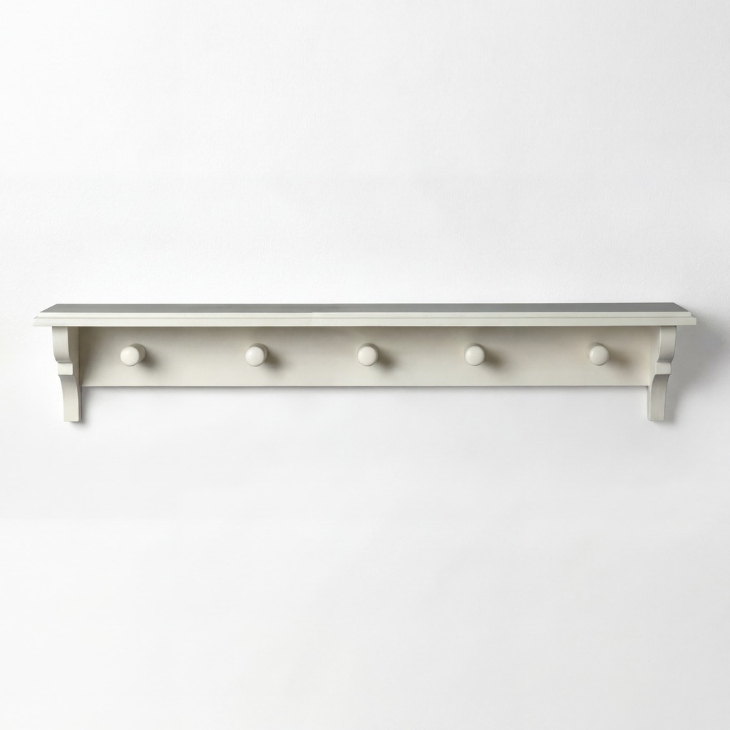[2090003050] CABIDE/PRATELEIRA VERANO 120 CM ALL WHITE