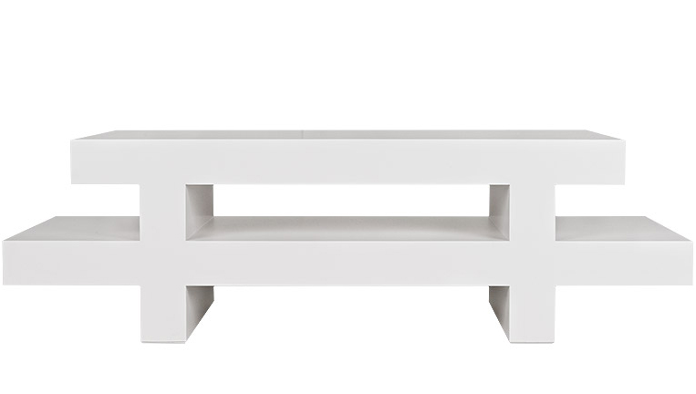 [3385302050] MESA TV VIDEO TENTOP ALL WHITE