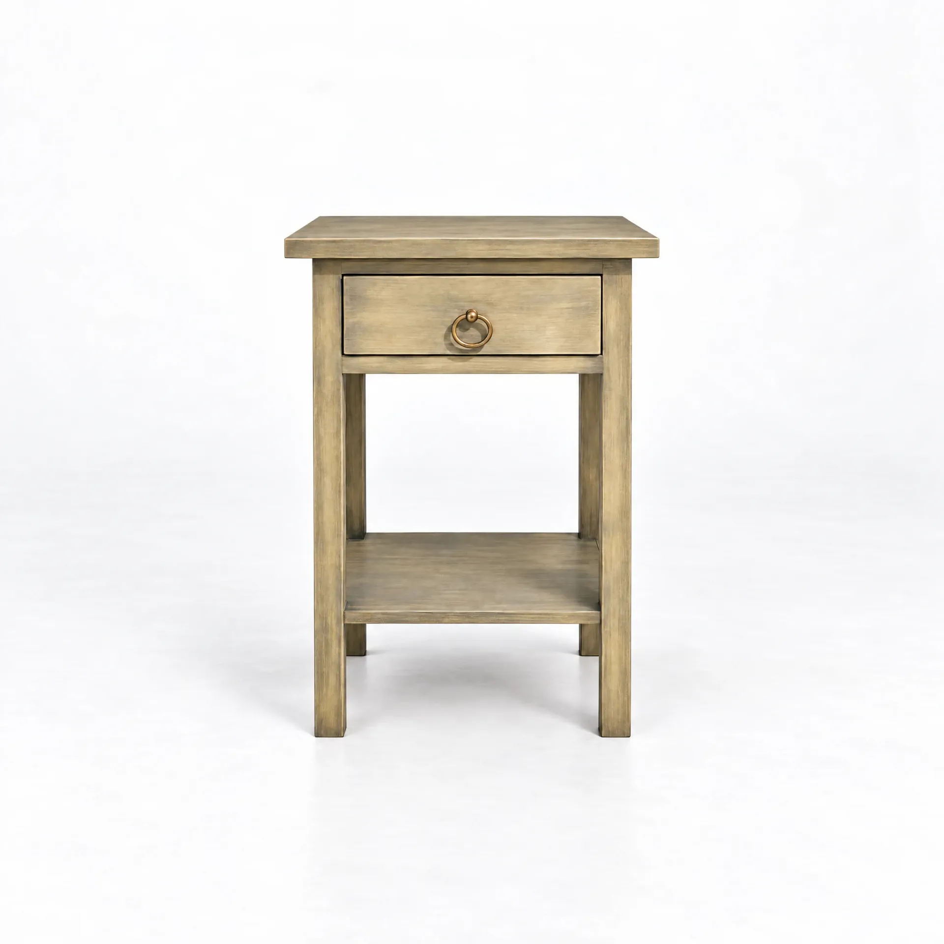 [329000301] Mesa de Cabeceira Verano Antique Grey