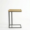 MESA TABULEIRO EYEGROUSE GOLD LEAF