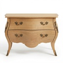 CÓMODA ANTOINETTE  LOUIS XV NATURAL OAK