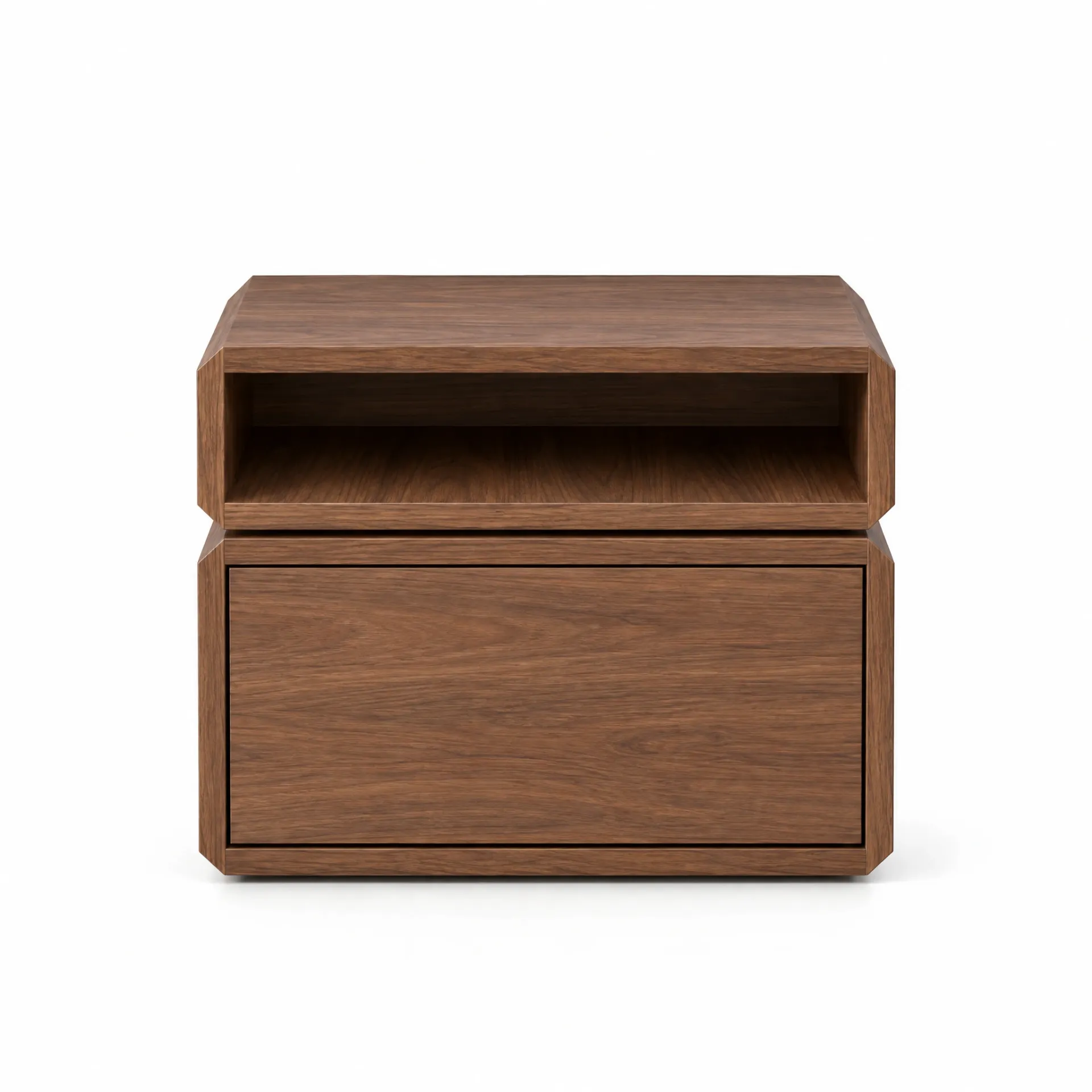 [32534001991] Mesa de Cabeceira Manhattan Walnut