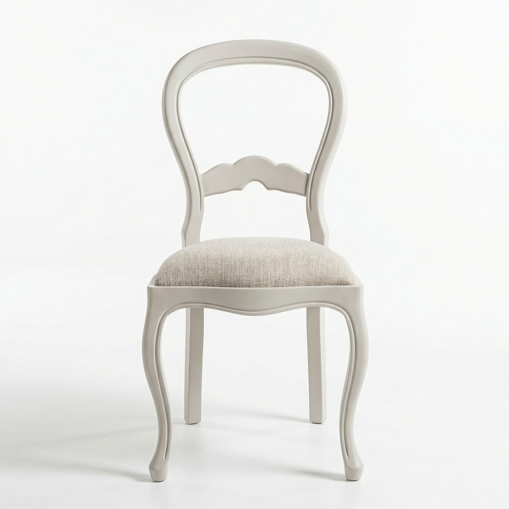 [1013001020] CADEIRA BRUXELLES LIGHT GREY TECIDO BABEL SAND
